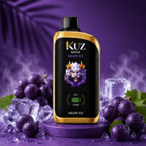 KUZ NOVA GRAPE ICE - 16000 PUFFS