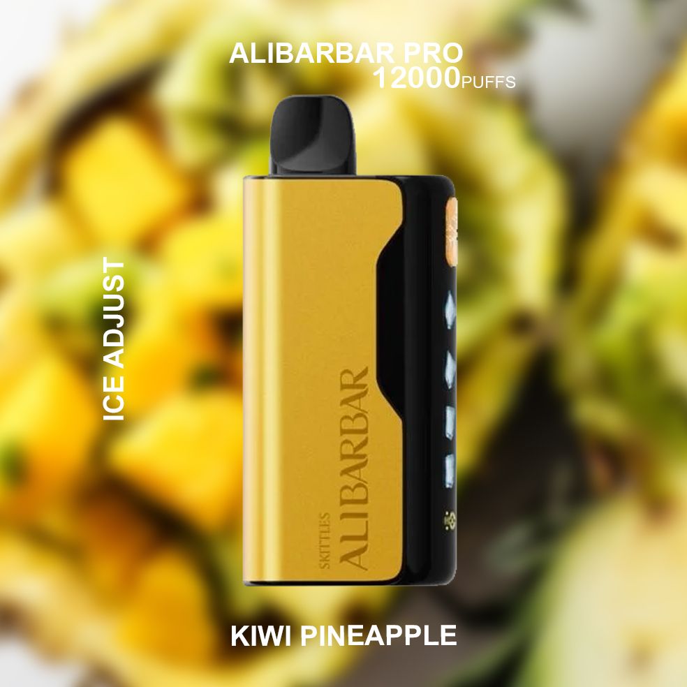 ALIBARBAR PRO ICE ADJUST KIWI PINEAPPLE - 12000 PUFFS