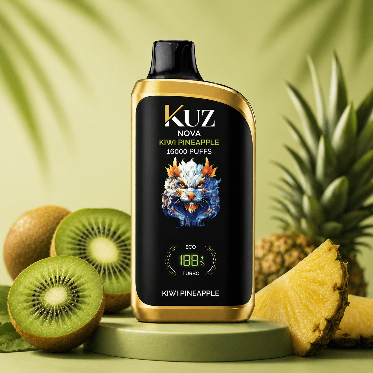 KUZ NOVA KIWI PINEAPPLE - 16000 PUFFS