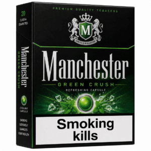 Manchester Green Crush Cigarettes