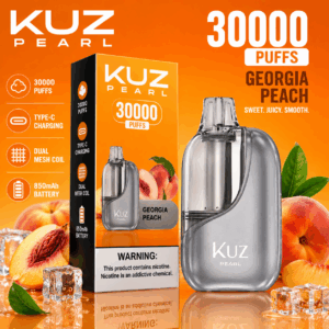 KUZ PEARL GEORGIA PEACH - 30000 PUFFS
