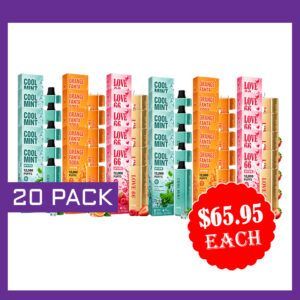 DOUBLE HAPPINESS HYPE 12000 PUFFS - 20 PACK