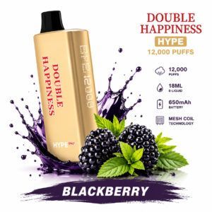 DOUBLE HAPPINESS HYPE BLACKBERRY - 12000 PUFFS